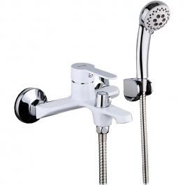 Смеситель F3241 на ванну белый/хром FRAP