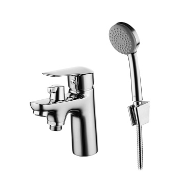 Смеситель TORSB10i07 на борт ванны 1 отверстие с керам. дивертором Torr IDDIS