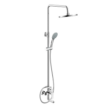 Смеситель для ванны с верхним душем BARROS 22511-1BR OLIVE'S