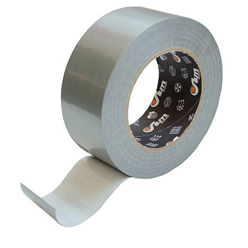 Лента армированная самокл 48мм*50м (серебряная) ТИЛИТ ТПЛ