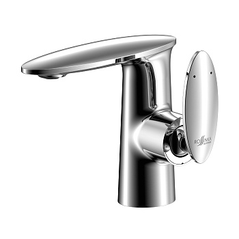 Смеситель одноруч. (35мм) RS30-11 для умывальника монолитный хром ROSSINKA