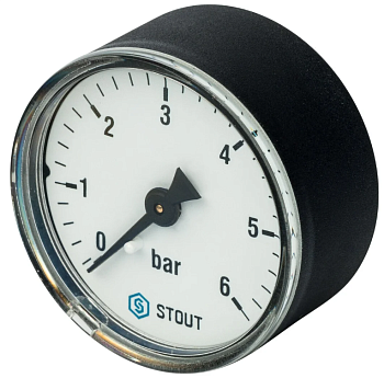 Манометр акс. корпус Dn50 1/4 мм 6 атм. STOUT
