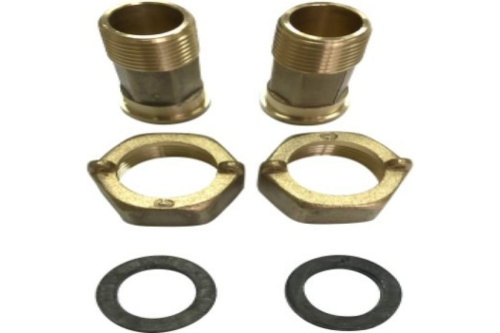 Счетчик  воды ЭКОМЕРА-15М Мокроходный (Глицерин) с присоединительным комплектом