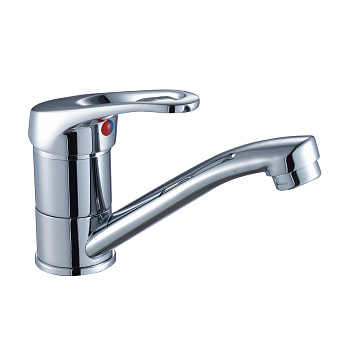 Смеситель одноруч. (35мм) B35-22 для умывальника с повор. изливом 163мм. ROSSINKA 