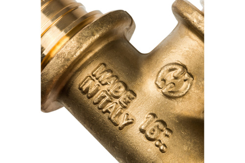 Тройник равнопроходный 20*20*20  для труб из сшитого полиэтилена аксиальный STOUT 