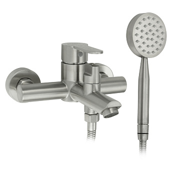 Смеситель MAGNUS д/в кор. нос.нерж.9194