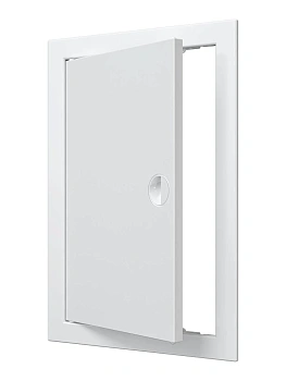 Люк-дверца EVECS (ревизионная,с ручкой,с фланцем 296*296) Л3030Р, 318х318