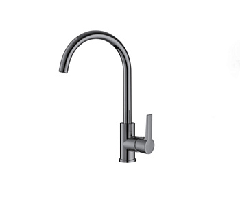 Смеситель LFE74098 для кухни, с гайкой (нерж) LEDEME