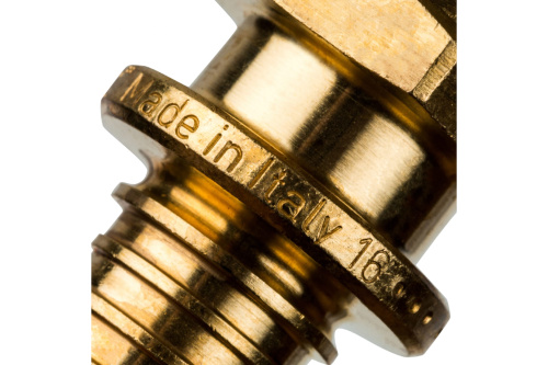 Переходник с наружной резьбой 16xR 1/2" для труб из сшитого полиэтилена аксиальный  STOUT 