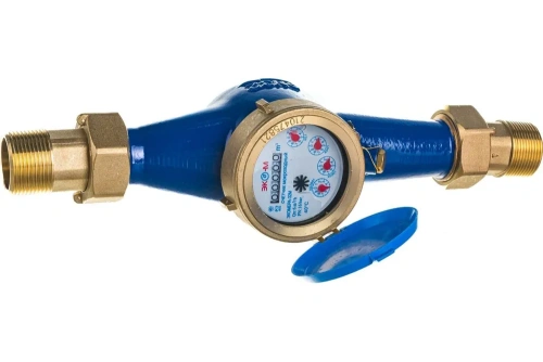 Счетчик воды ЭКОМЕРА-32М L-260 Мокроходный (Глицерин) с присоединительным комплектом