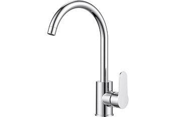 Смеситель POLSBJ0M05 для кухни, глянцевый хром, Poli Milardo  IDDIS