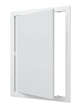 Люк-дверца EVECS (белая, пластик, ревизионная, c фланцем 296*396) Л3040, 318х418