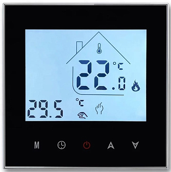 X1S.113 программируемый терморегулятор (черный)