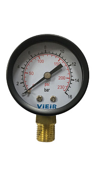 Манометр рад.16 бар "VIEIR"