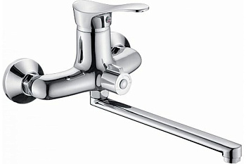 Смеситель универсальный с прямым плоск. изливом  POTATO Р22214