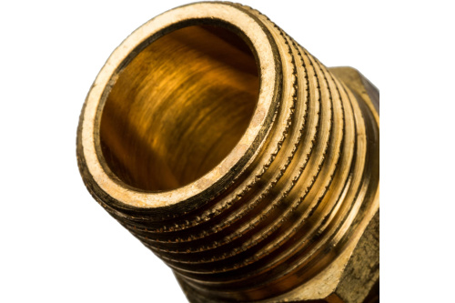 Переходник с наружной резьбой 16xR 1/2" для труб из сшитого полиэтилена аксиальный  STOUT 