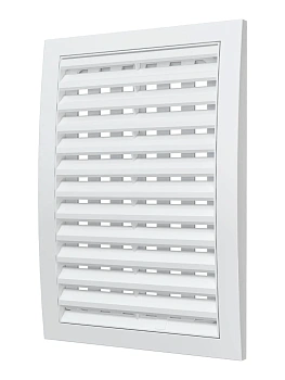 Решётка вентиляционная "ERA" (белая , пластик, с регулируемым живым сечением ) (180х250) (1825 РРП)
