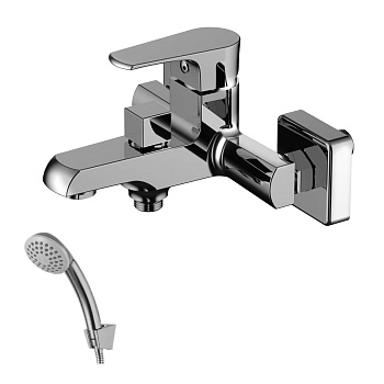 Смеситель LM1612С "Плюс Фактор" кор. излив хр. LEMARK