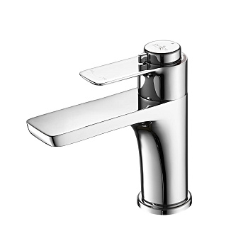 Смеситель термостатический RS50-11 для умывальника монолит хром ROSSINKA 