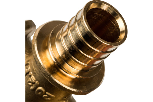 Тройник равнопроходный 20*20*20  для труб из сшитого полиэтилена аксиальный STOUT 