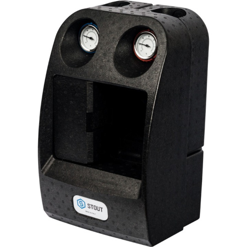 Насосная группа с термостатическим смесительным клапаном 1" без насоса STOUT