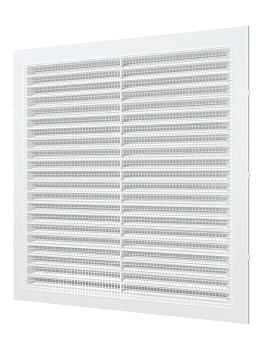 Решётка вентиляционная "ERA" (белая , пластик) (234х234) (2323 С)