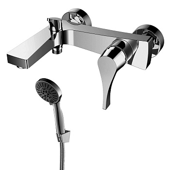 Смеситель одноруч. (35мм) RS34-31 для ванны с корот.излив. ROSSINKA