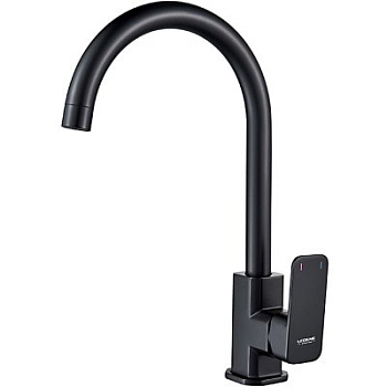 Смеситель L4033-B2 (35) смеситель для кухни черный LEDEME 