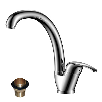 Смеситель одноруч. (35мм) Y35-23U для кухни с высоким излив. ROSSINKA 